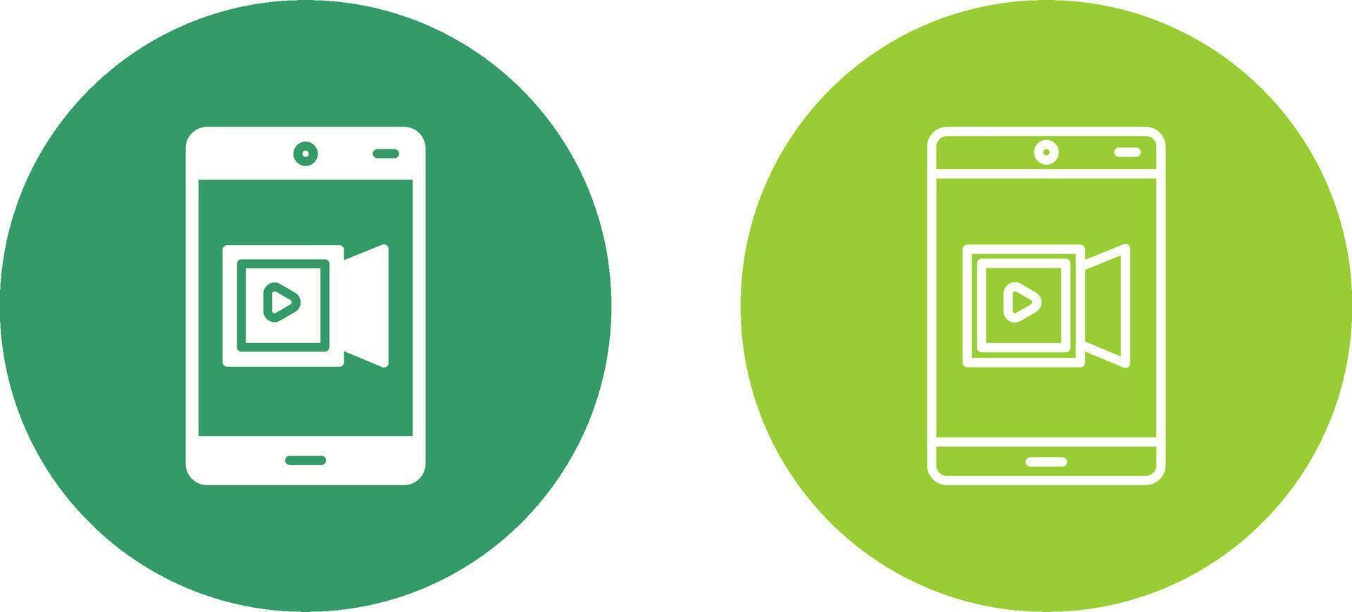 Video Recorder Vector Icon