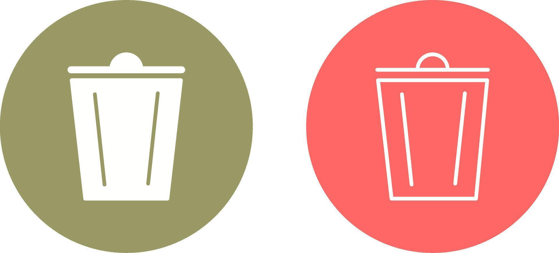 Trash Vector Icon