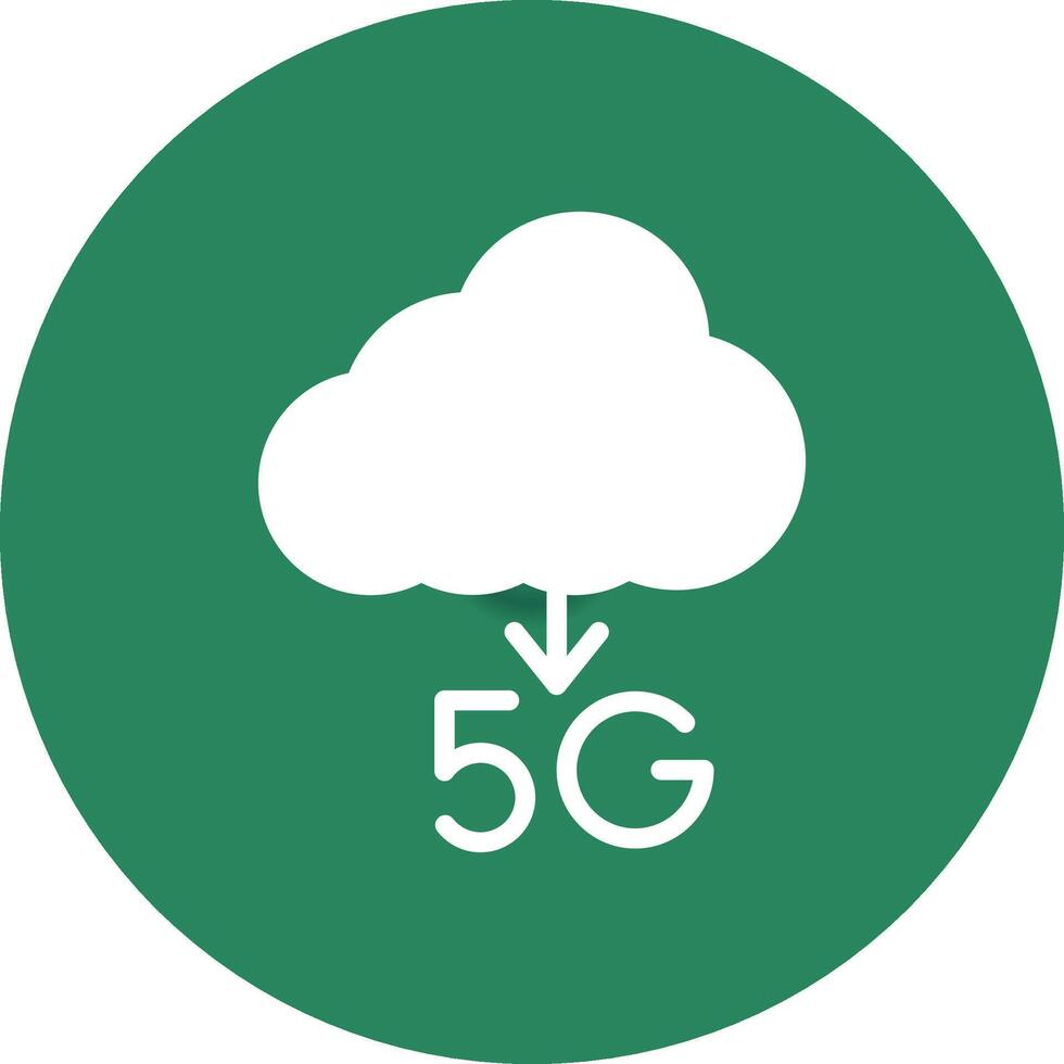 5G Download Creative Icon Design vector