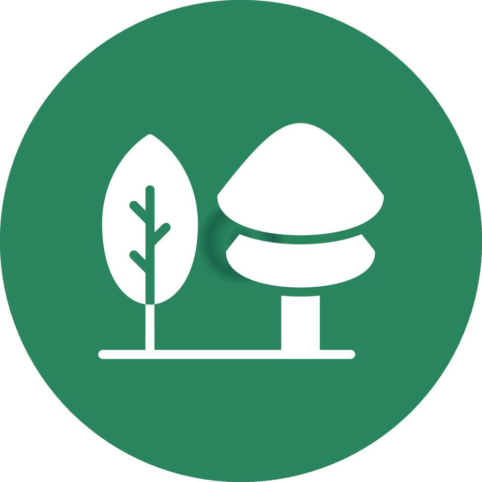 Trees Creative Icon Design vector