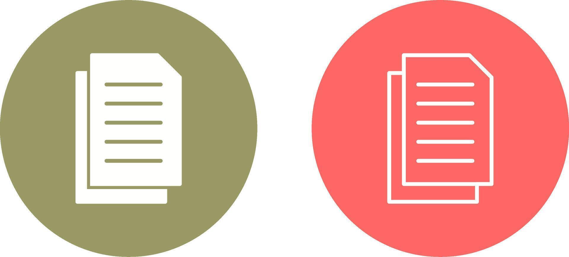 Document Vector Icon