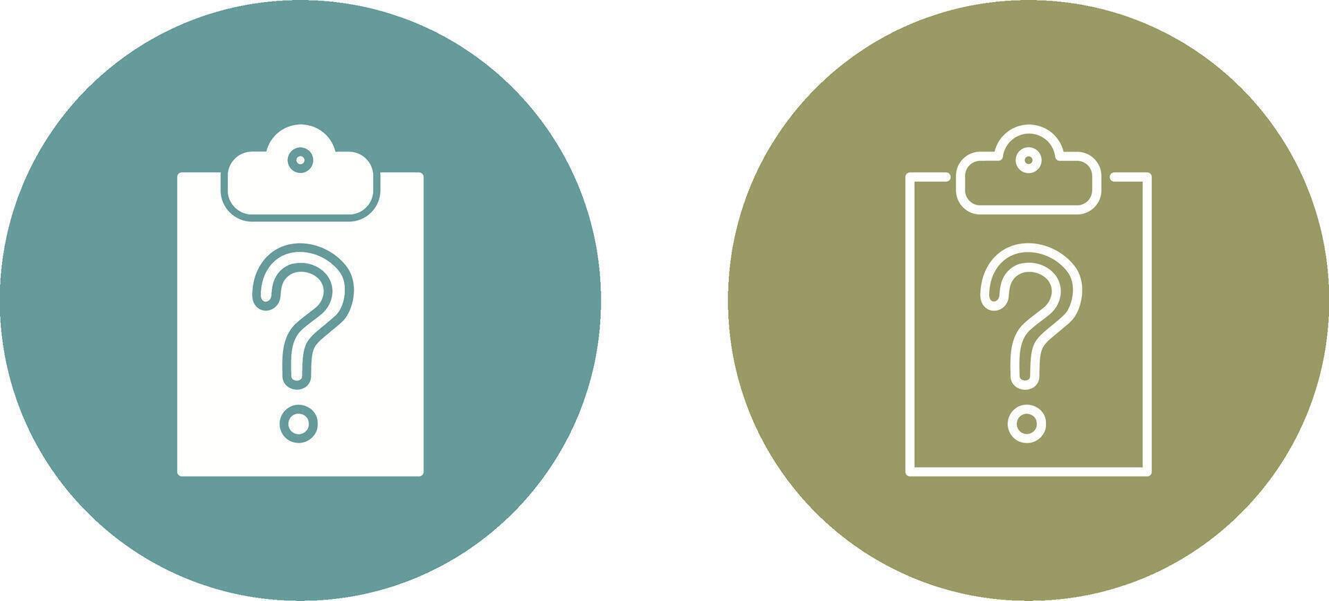 Question Vector Icon