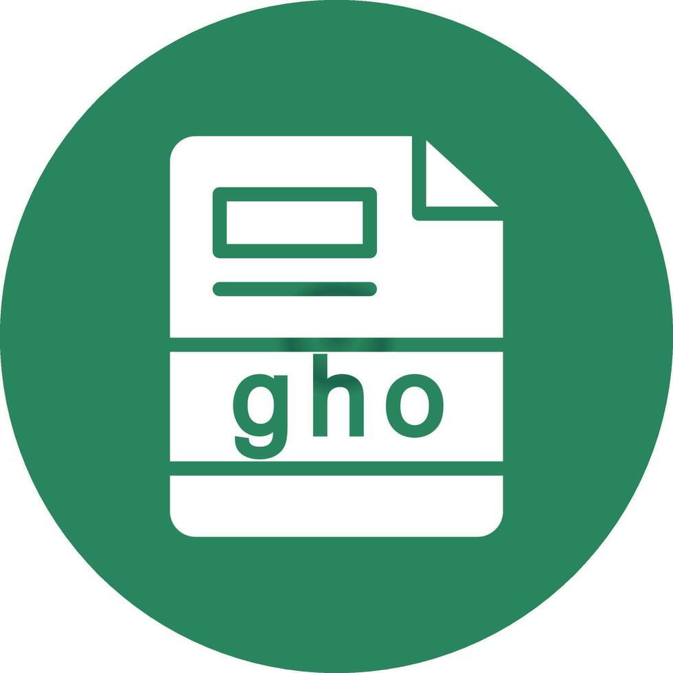 gho Creative Icon Design vector