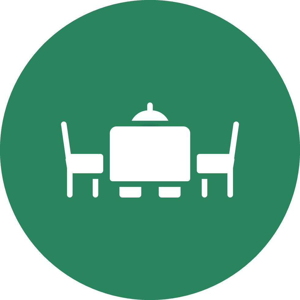 diseño de icono creativo de cena vector