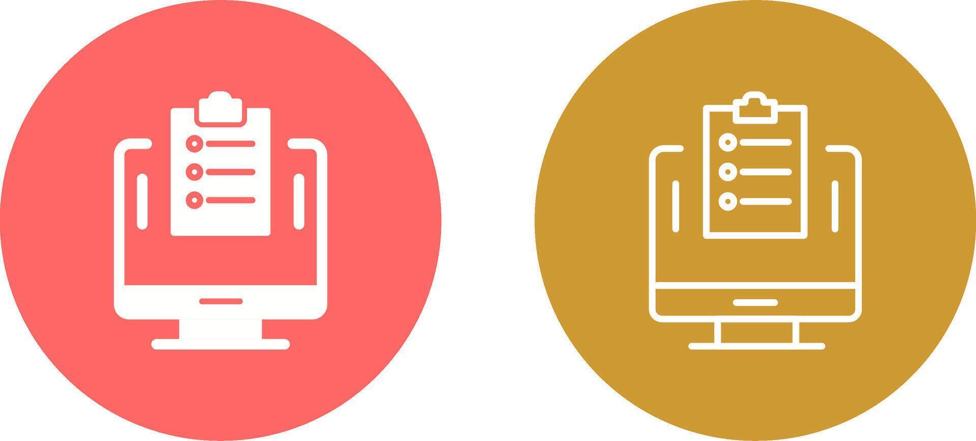 List Vector Icon