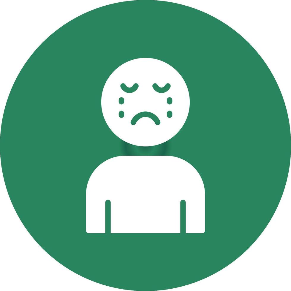 Tears Creative Icon Design vector