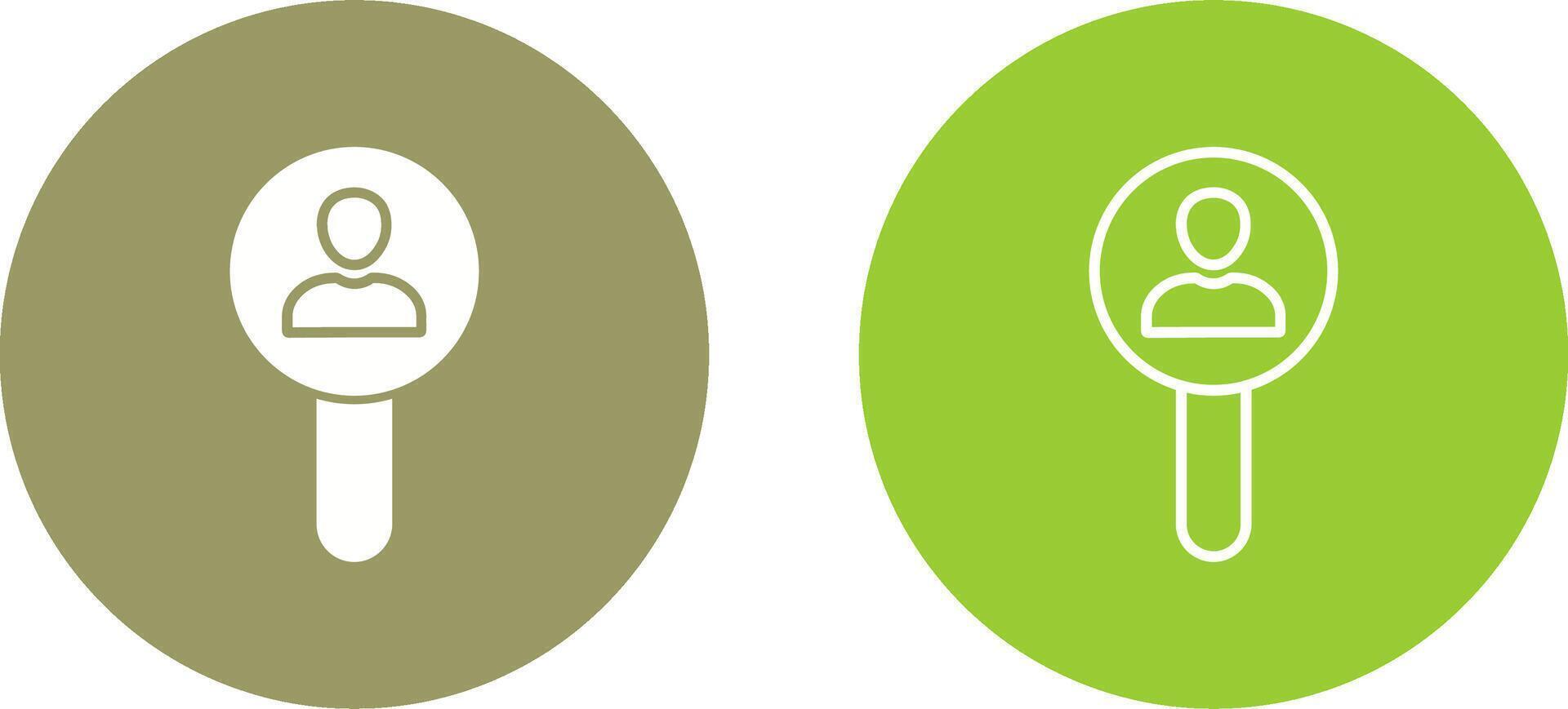 Search User Vector Icon