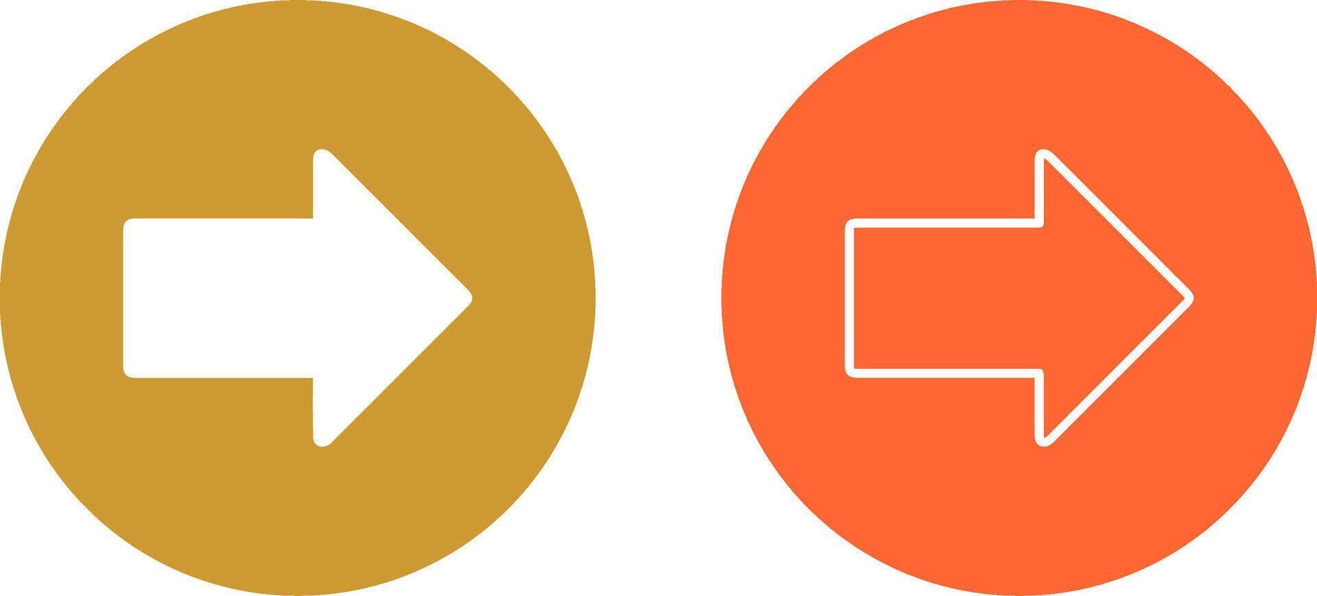Right Vector Icon