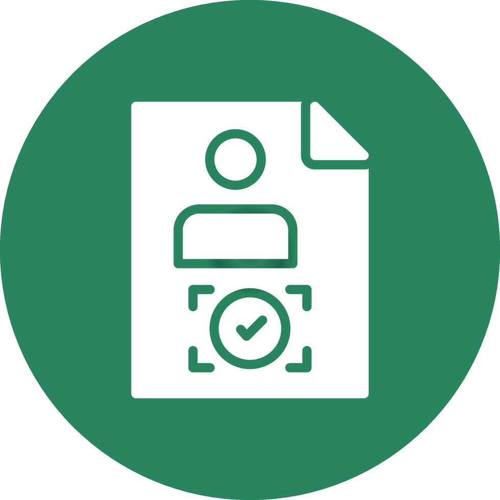 Approval Creative Icon Design vector