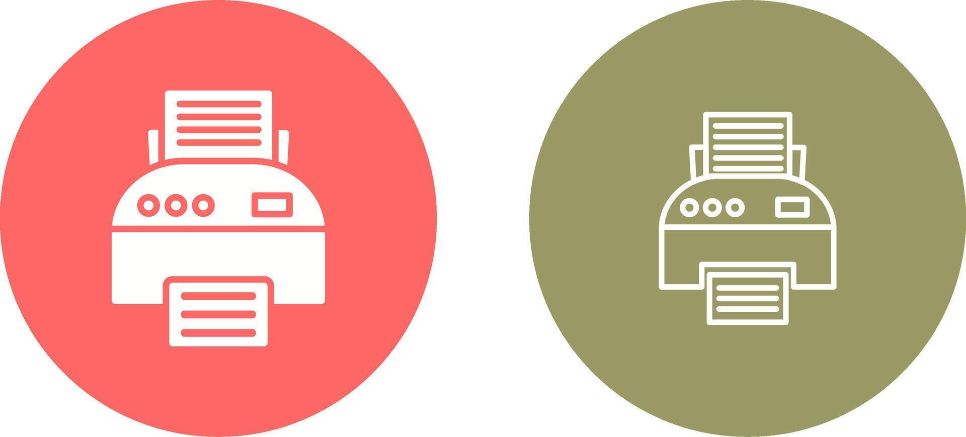 Printer Vector Icon