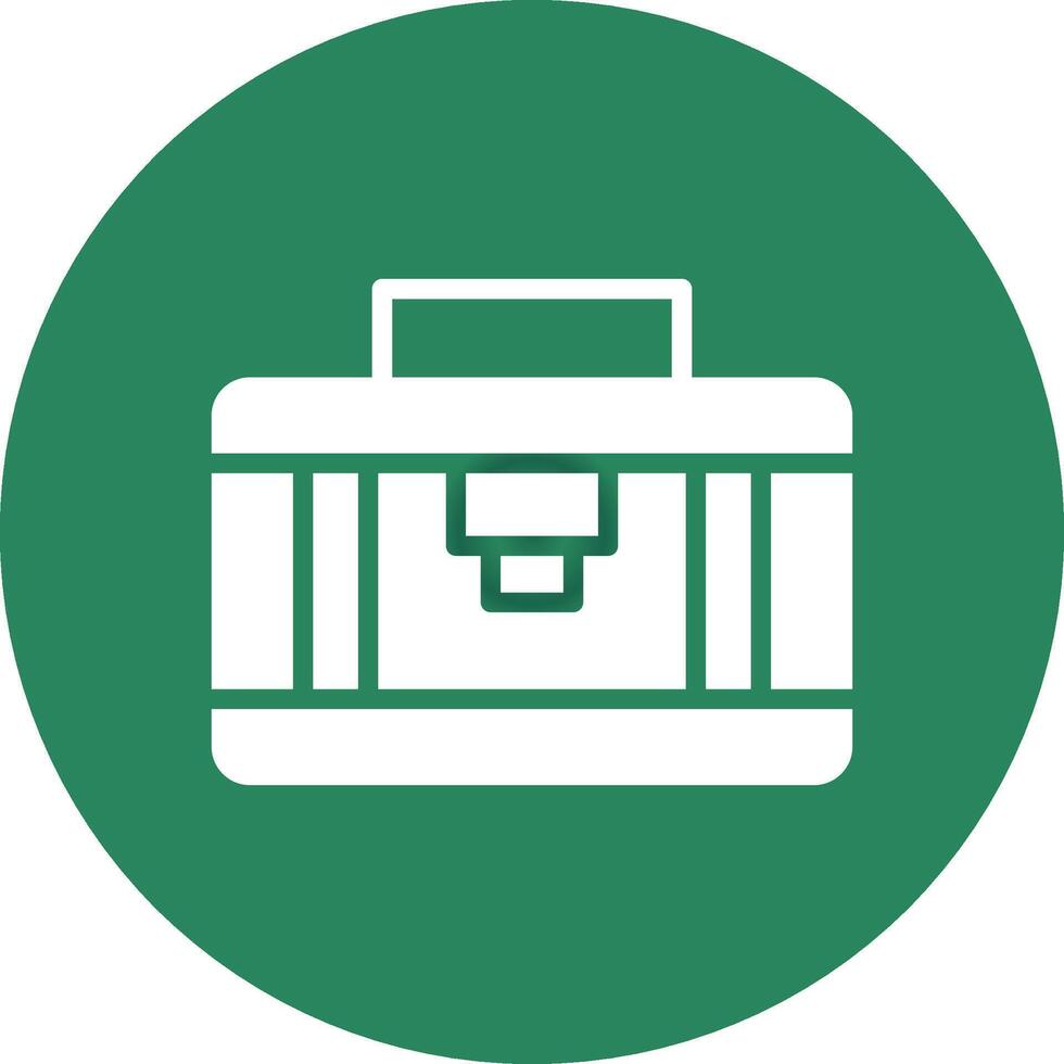 Suitcase Creative Icon Design vector