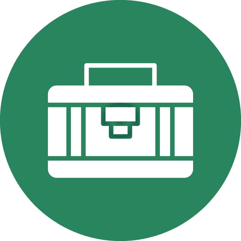 Suitcase Creative Icon Design vector