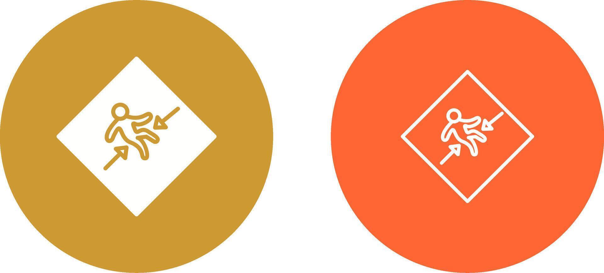 Crush Zone Vector Icon