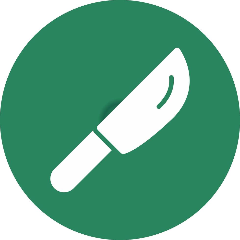 diseño de icono creativo de cuchillo vector