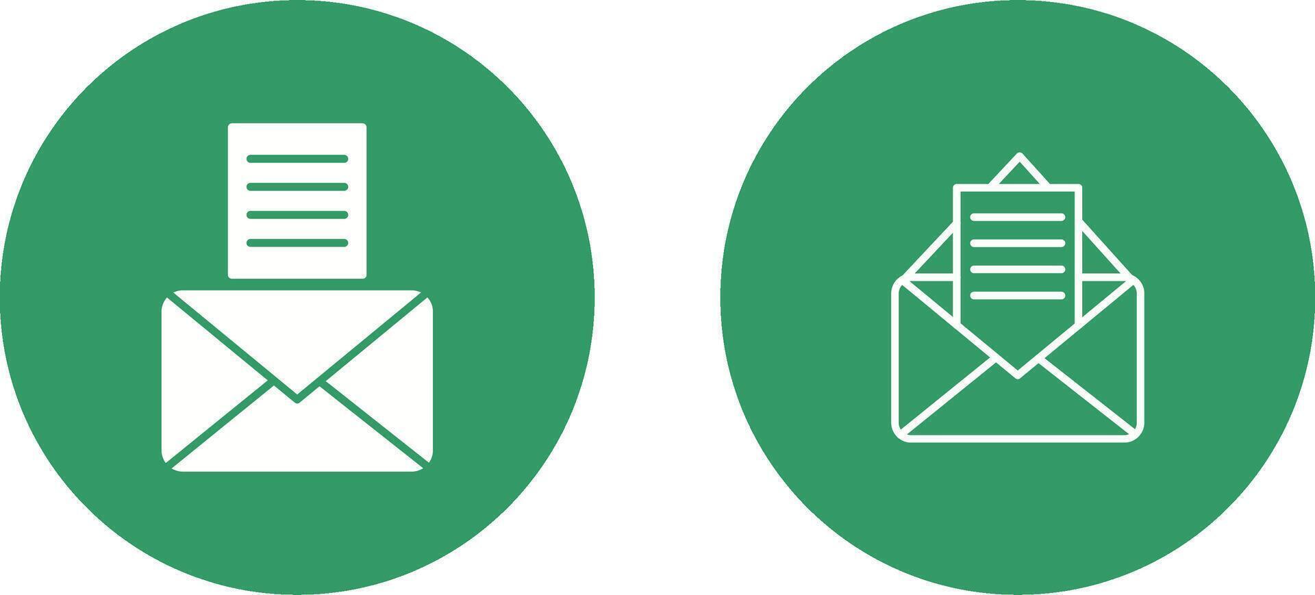 Email Documents Vector Icon