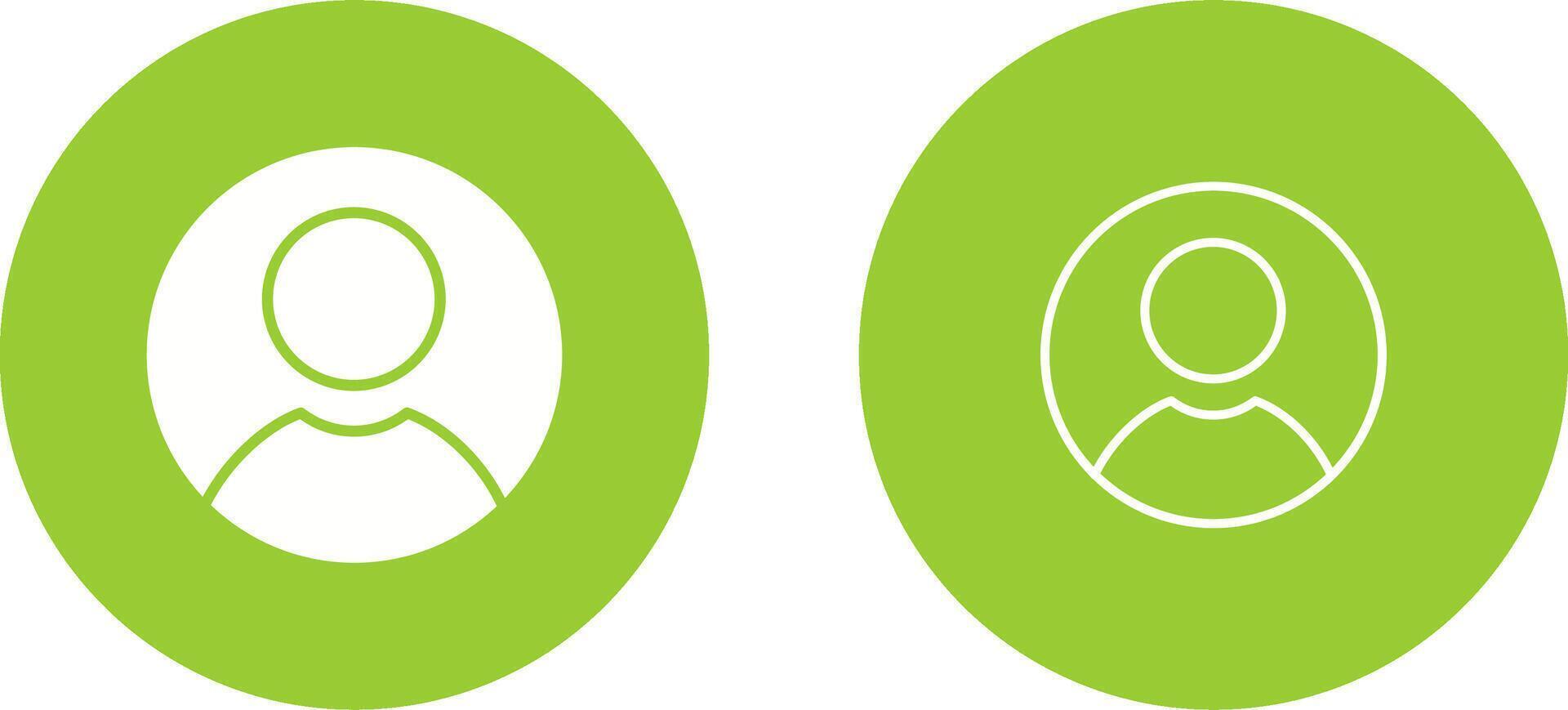 Male Profile Vector Icon