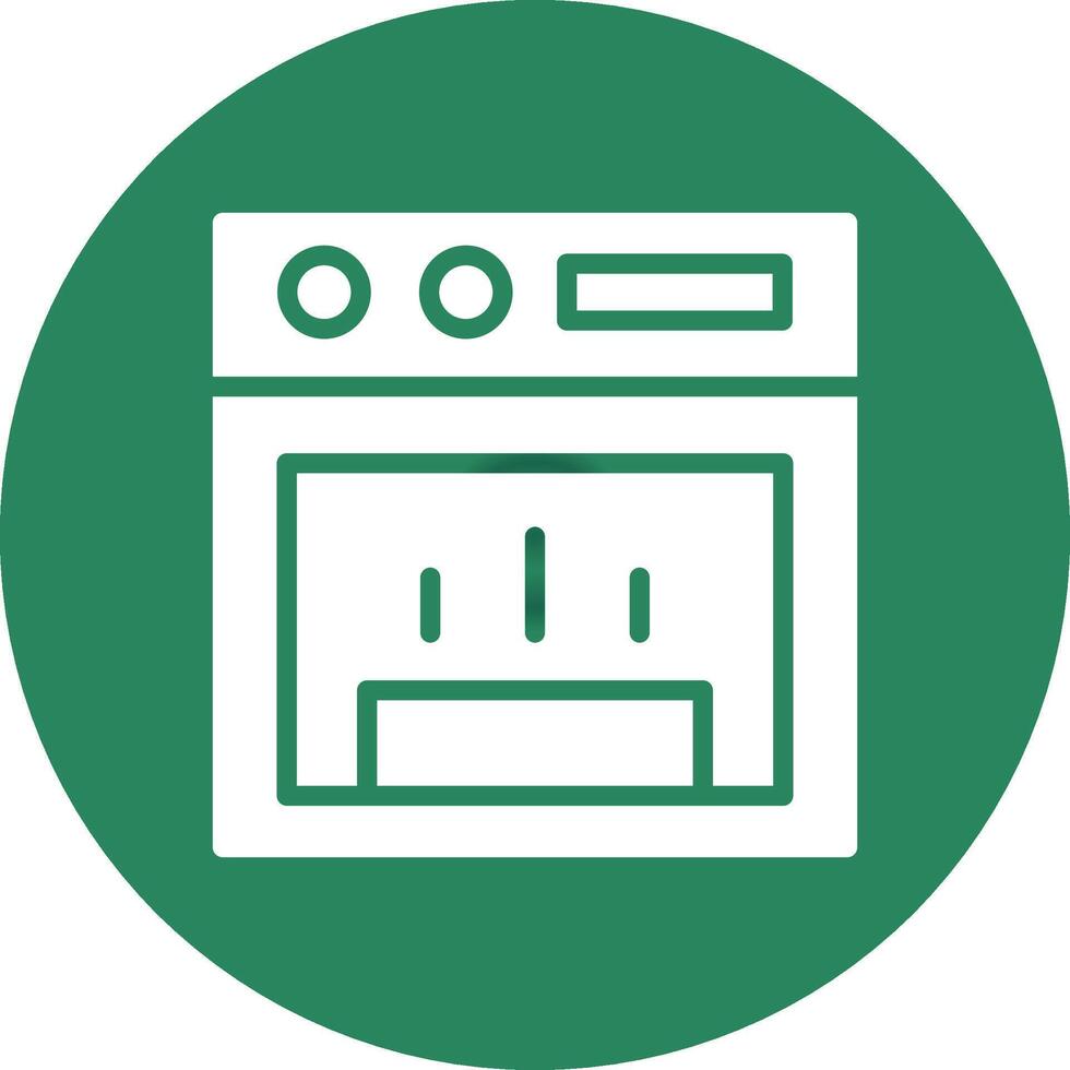 Stove Creative Icon Design vector
