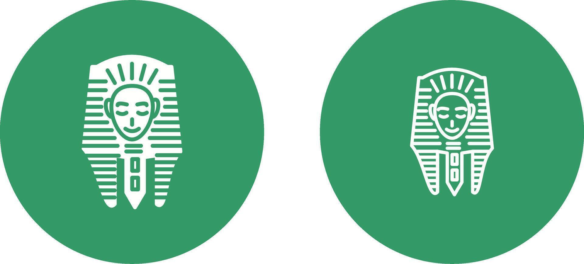Egyptian Face Vector Icon