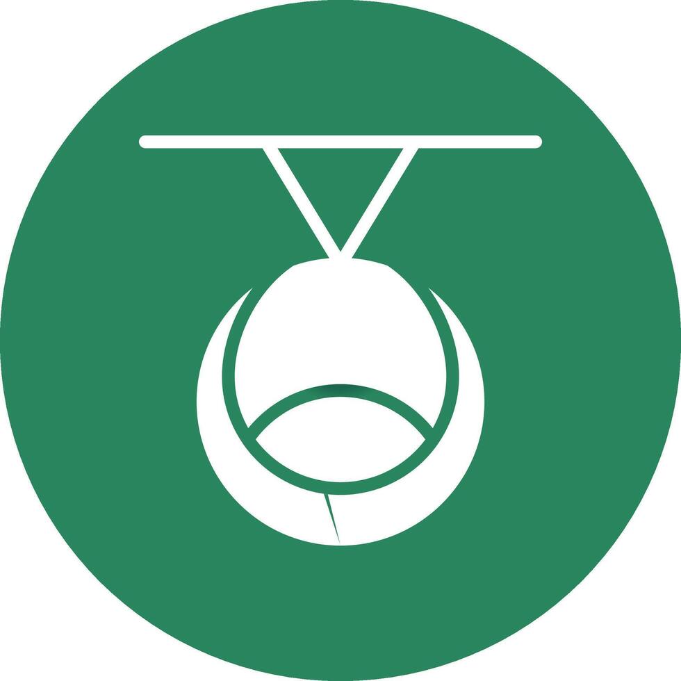 Modern Chair Creative Icon Design vector