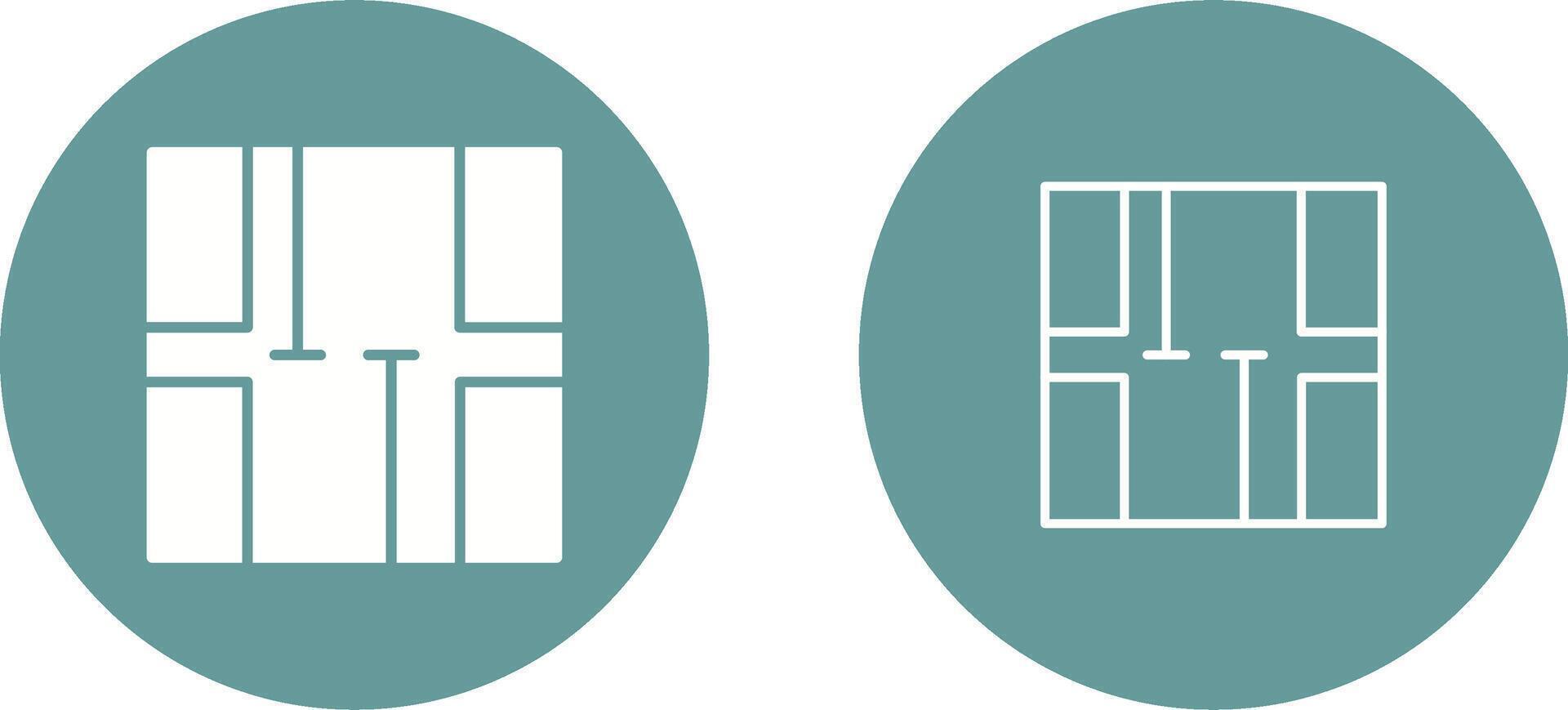 Evacuation Plan Vector Icon