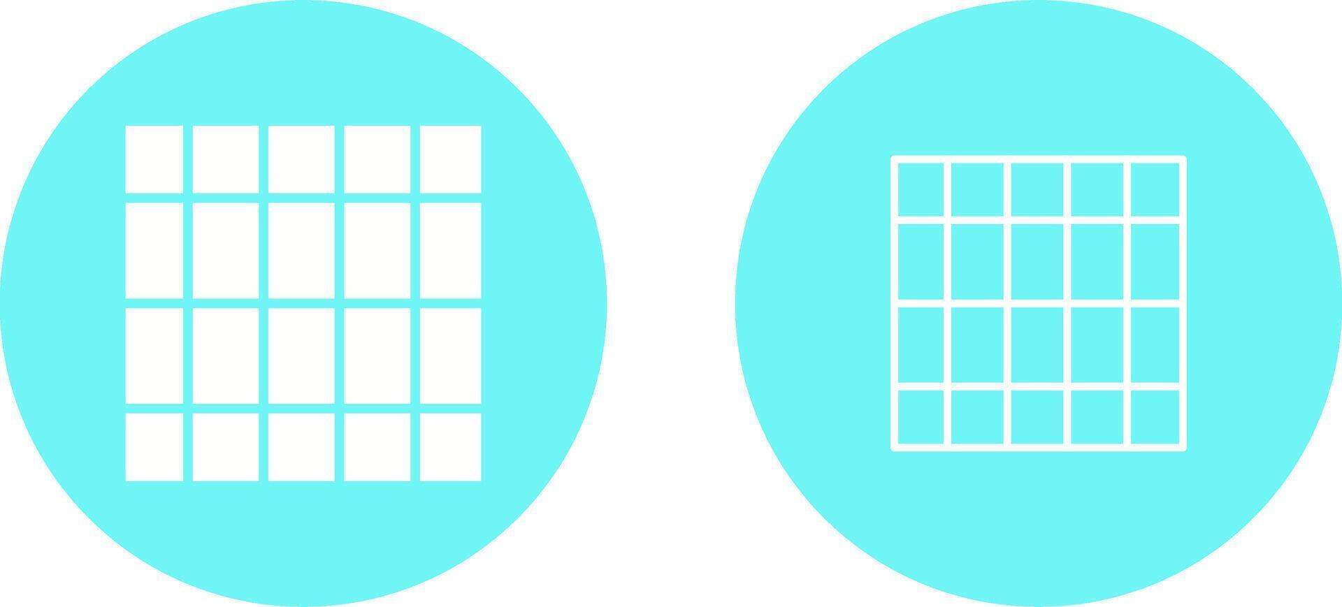 Table of Rates Vector Icon
