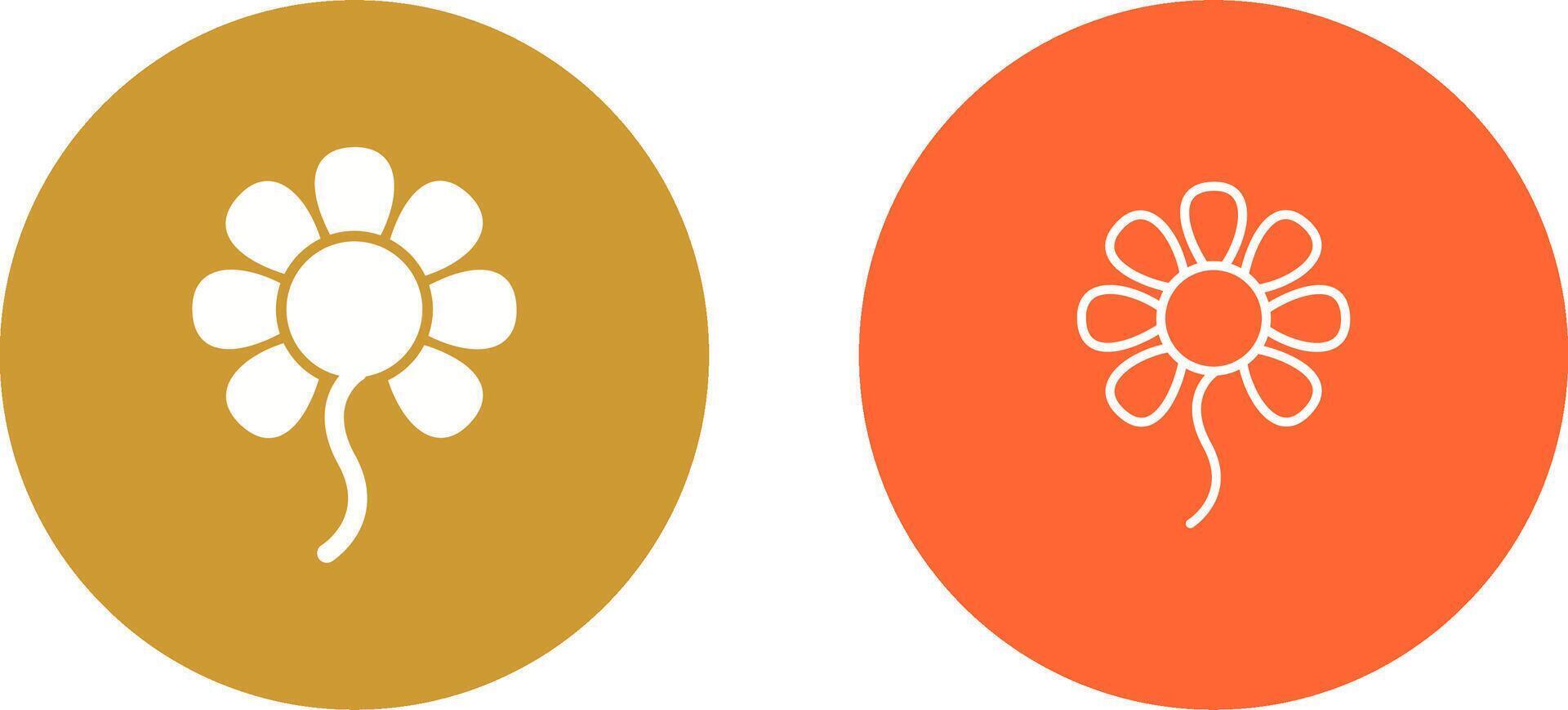 Small flowers Vector Icon