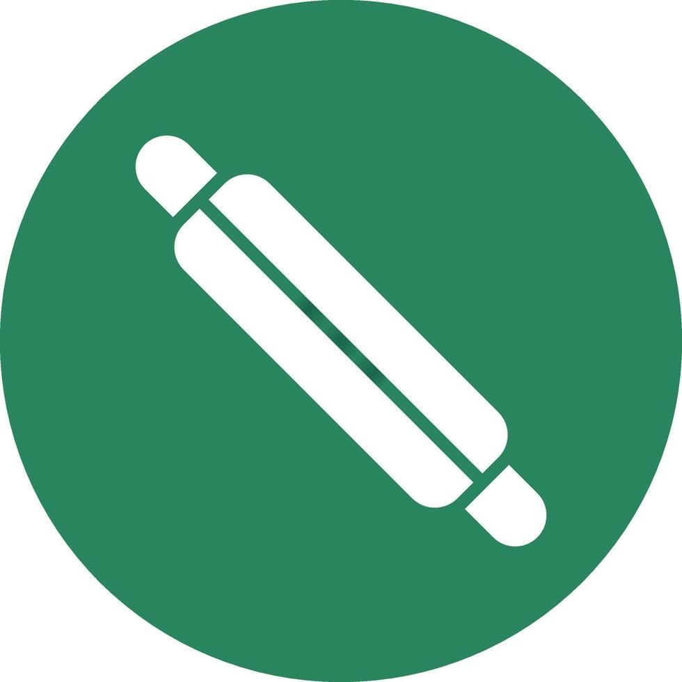 Rolling Pin Creative Icon Design vector