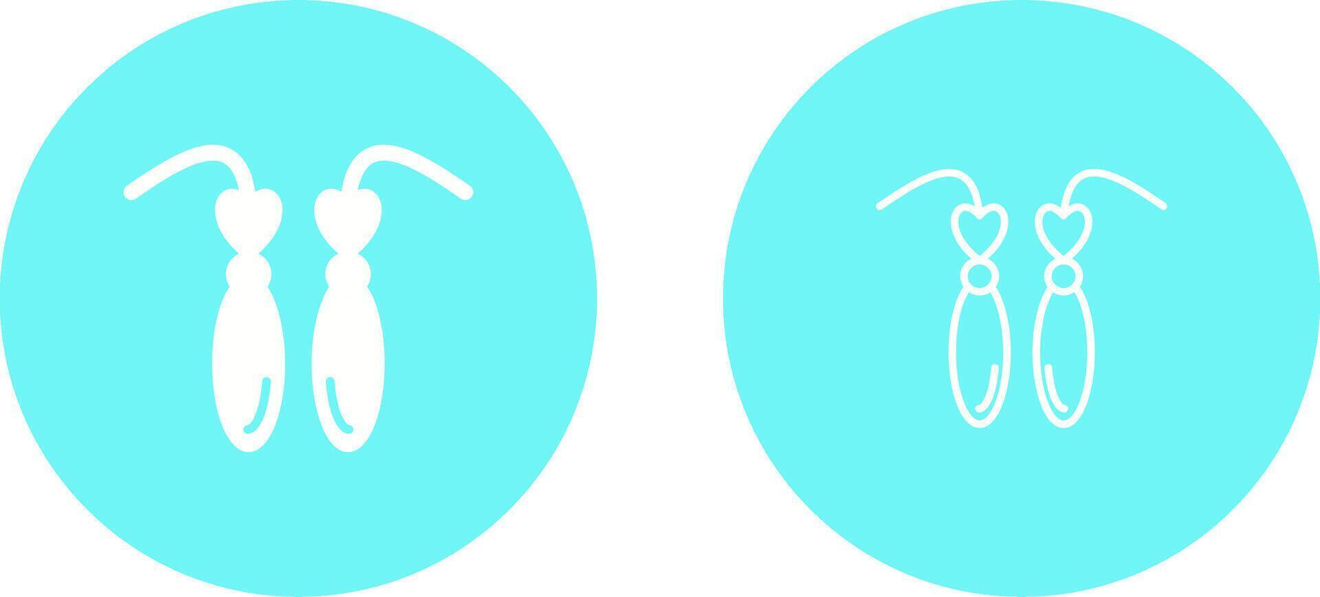 Earrings Vector Icon