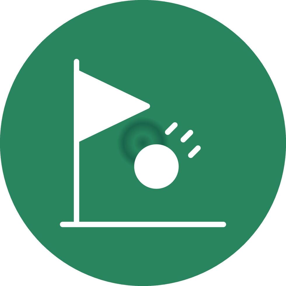 diseño de icono creativo de golf vector