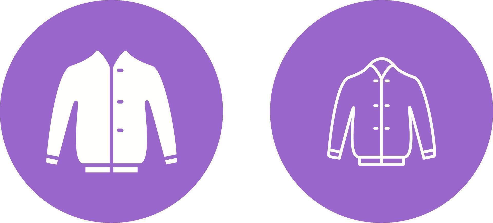 Stylish Jacket Vector Icon