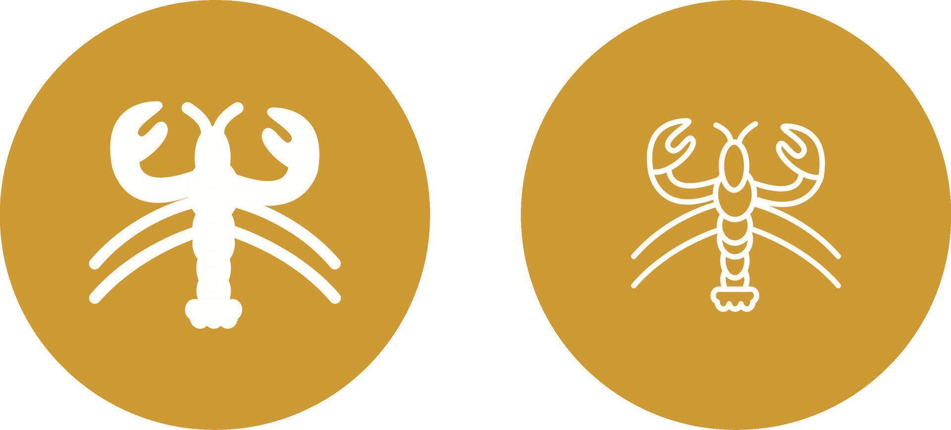 Lobster Vector Icon