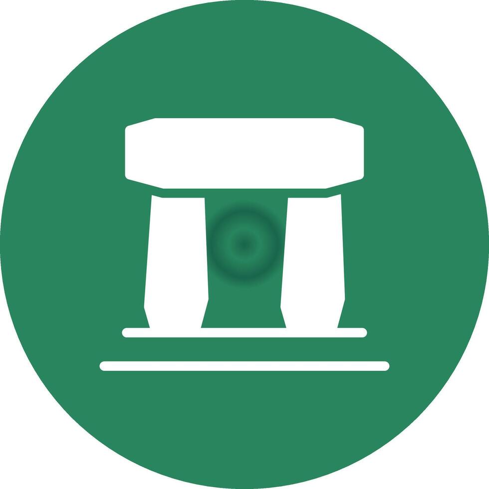 Stonehenge Creative Icon Design vector