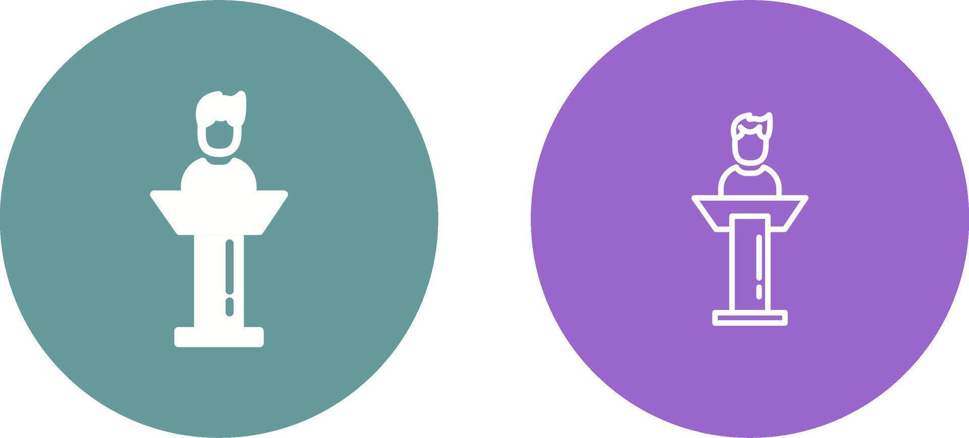 Elected Candidate Vector Icon