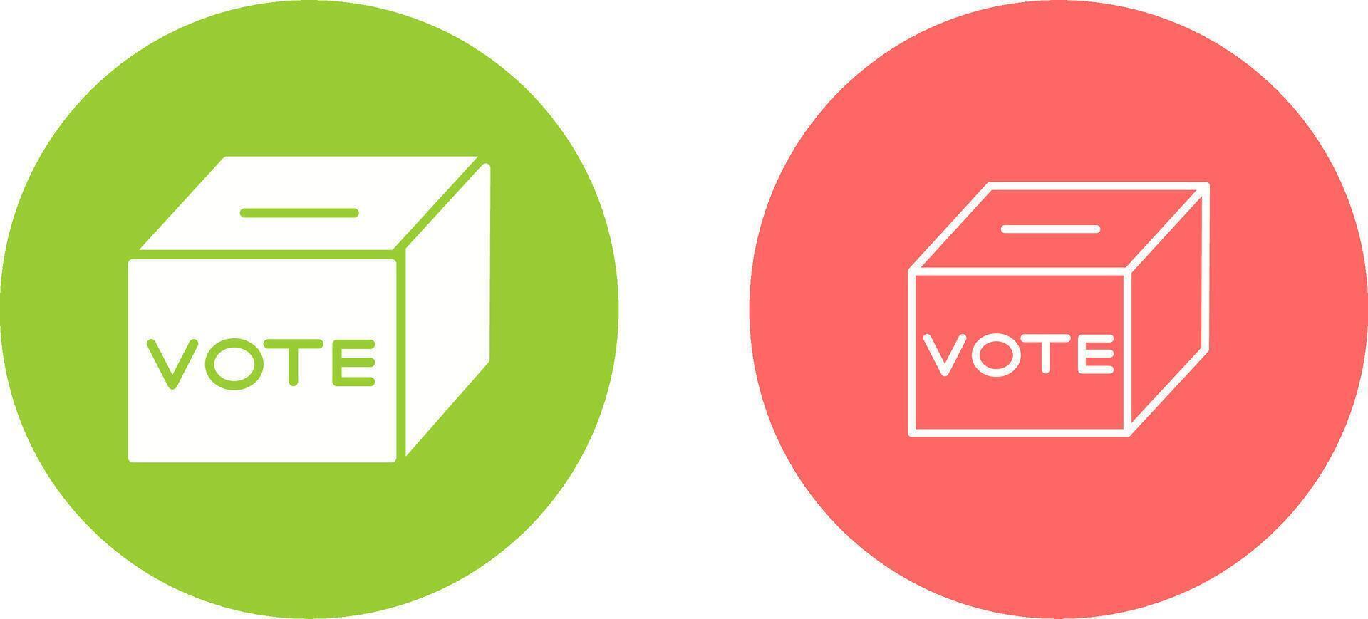 Ballot Box Vector Icon