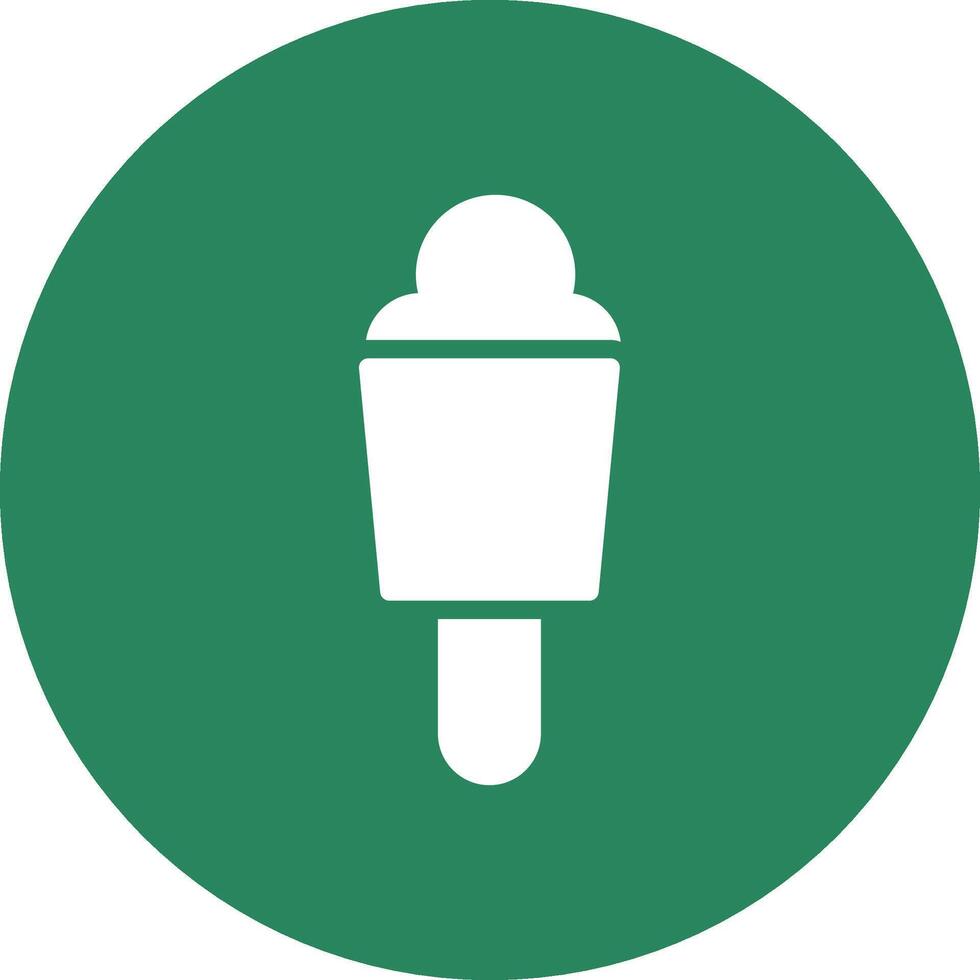 Ice Cream Creative Icon Design vector