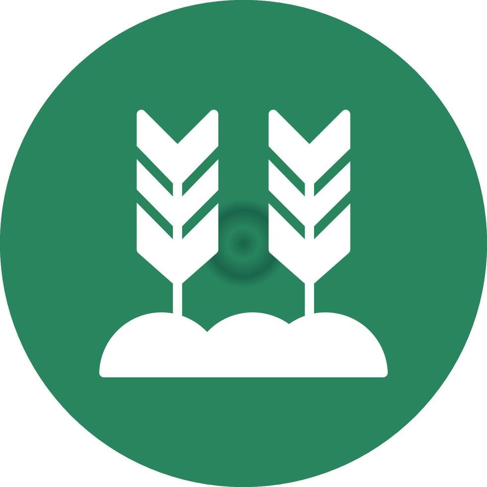 Wheat Creative Icon Design vector