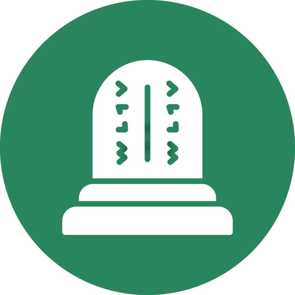 Tomb Creative Icon Design vector