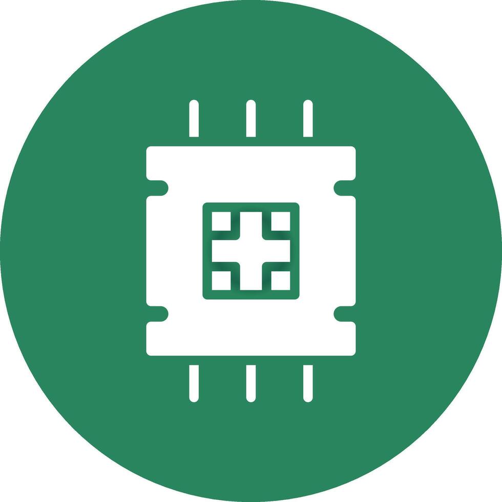 Processor Creative Icon Design vector