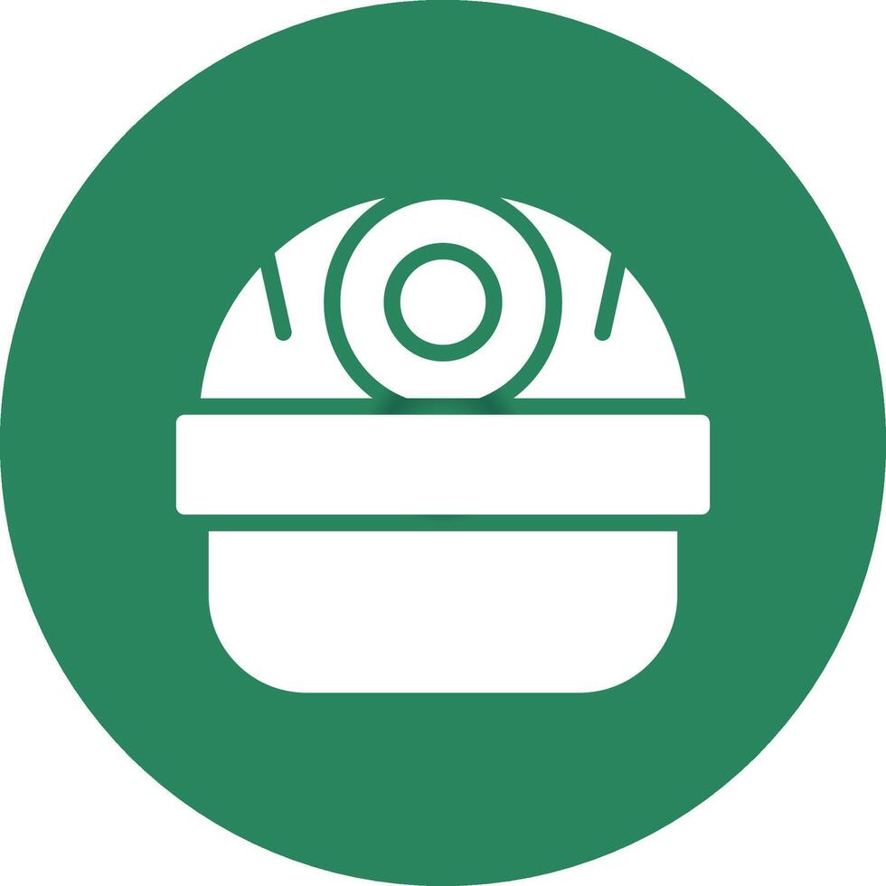 Helmet Creative Icon Design vector