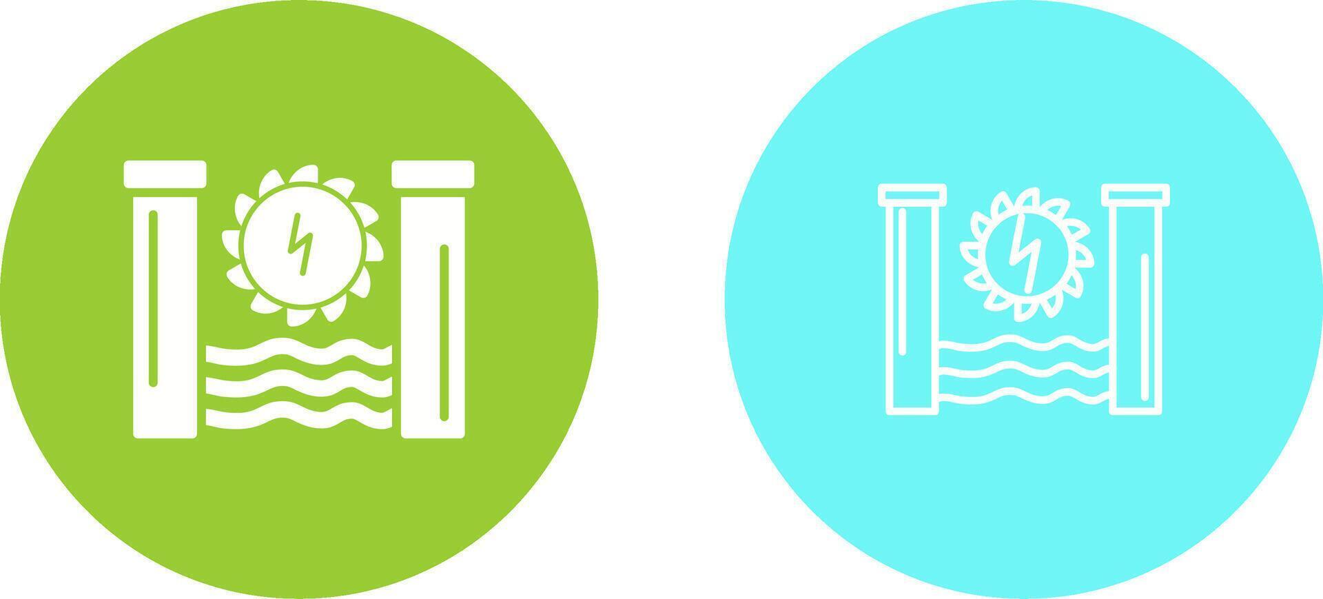Hydro Power Vector Icon