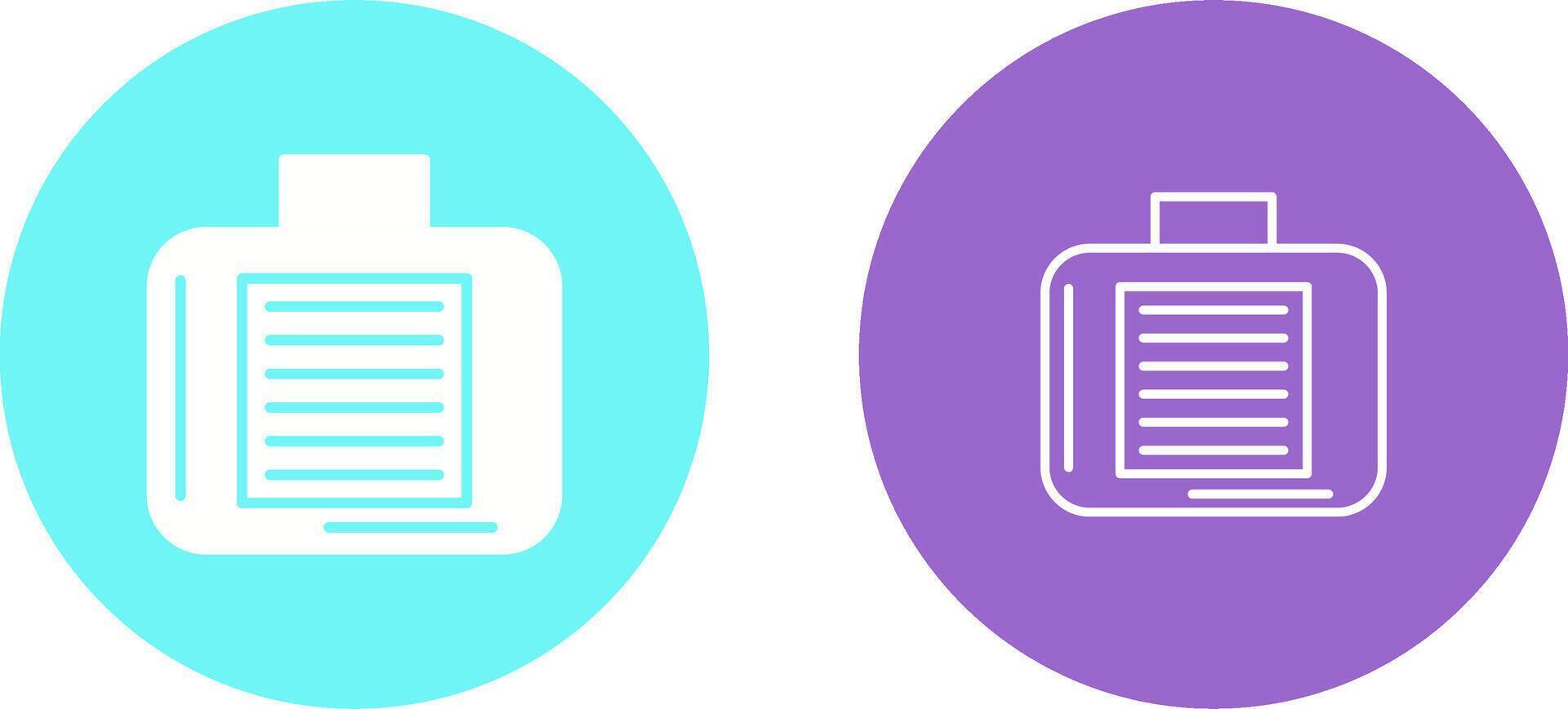 Portfolio Management Vector Icon