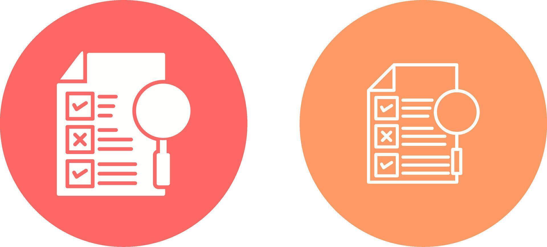 Case Study Vector Icon