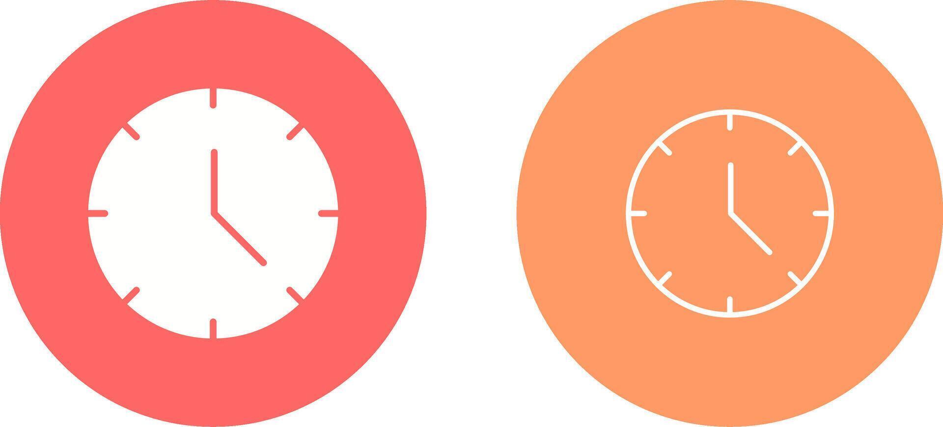 Clock Vector Icon