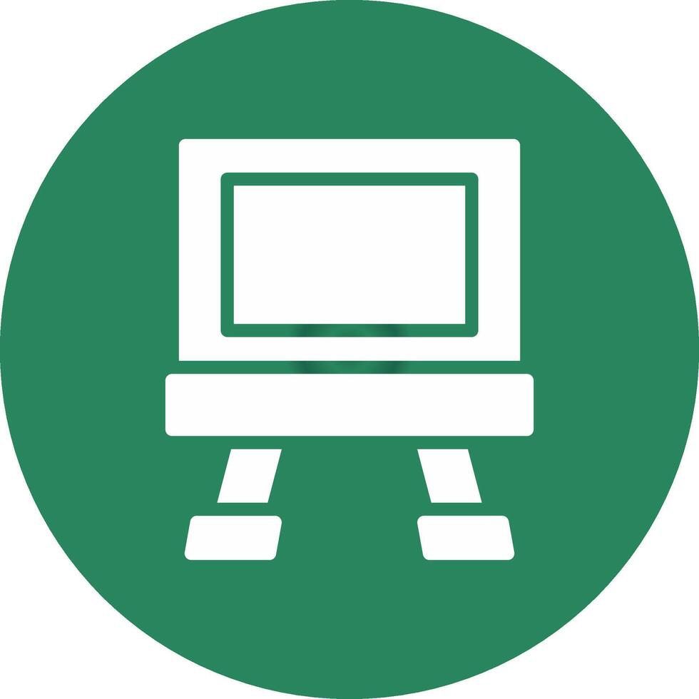 Canvas Creative Icon Design vector