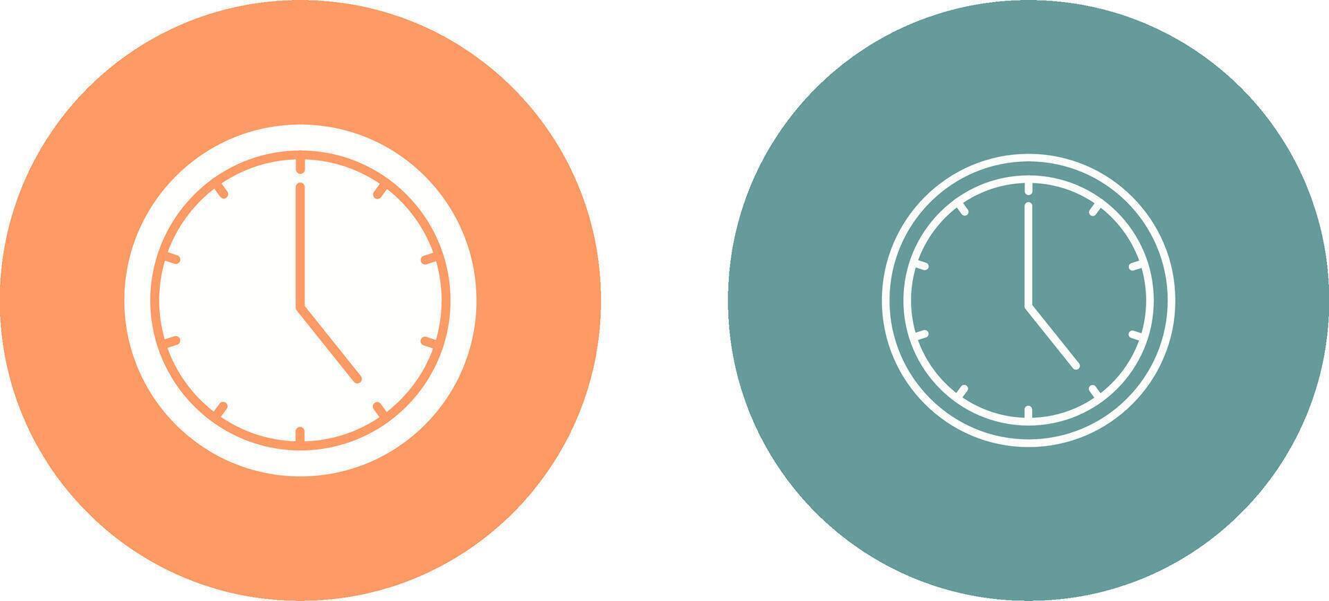 Clock Vector Icon