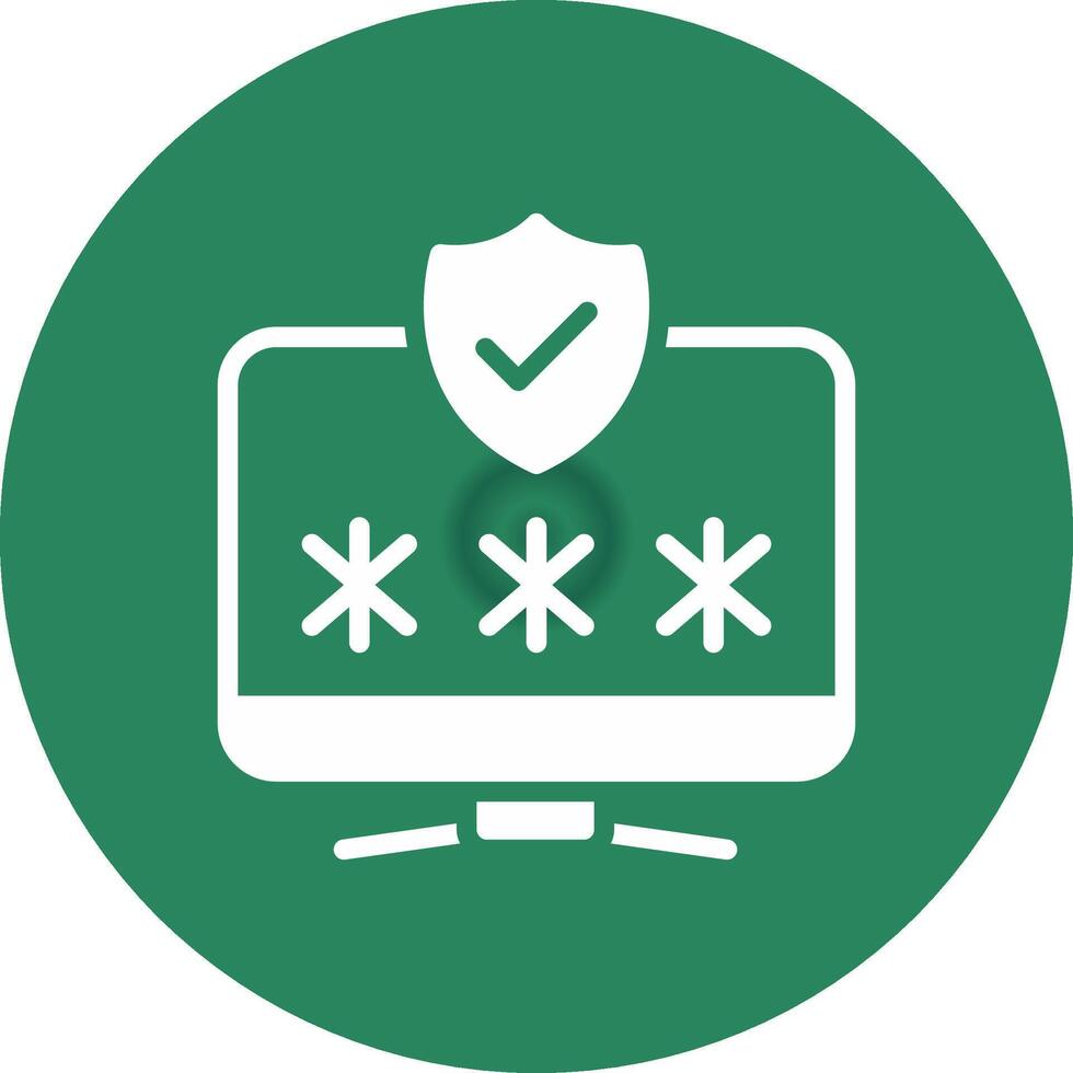 Verification Creative Icon Design vector