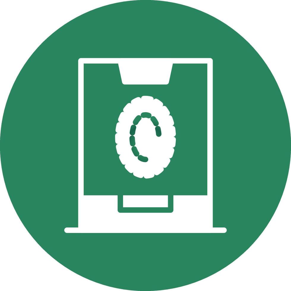 Smart Identification Creative Icon Design vector