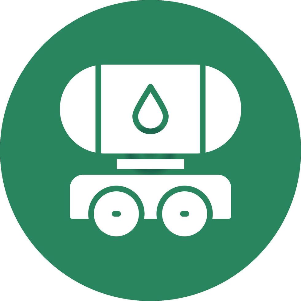 Tanker Creative Icon Design vector