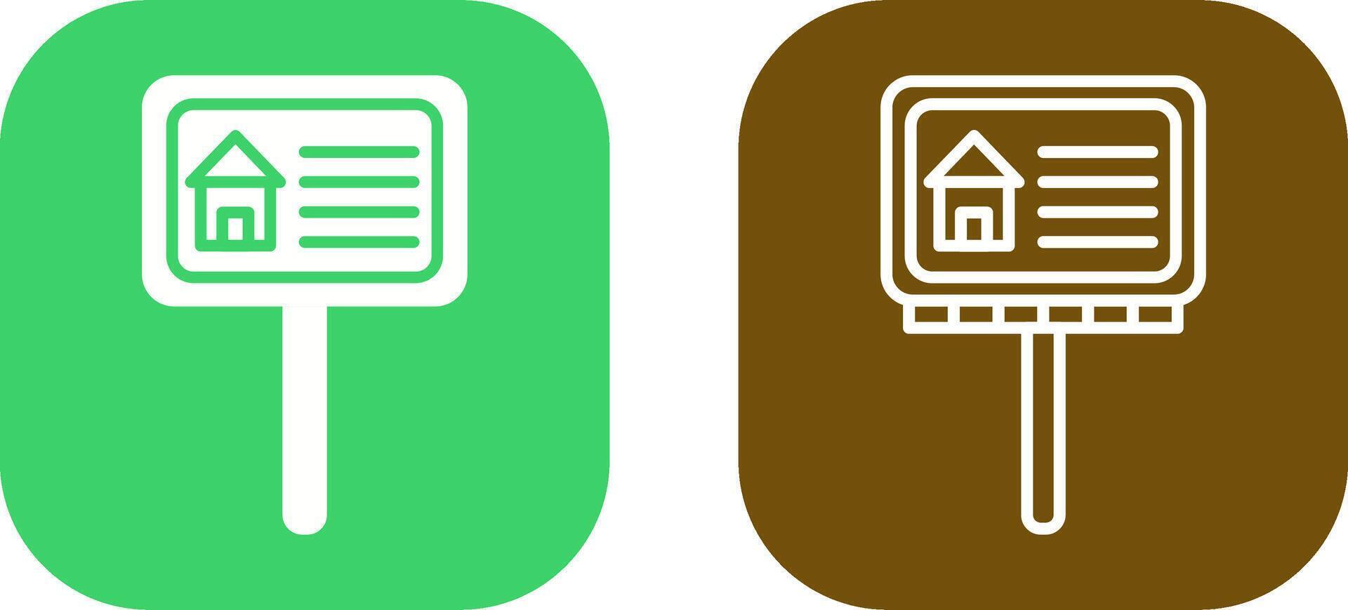 Billboard Vector Icon