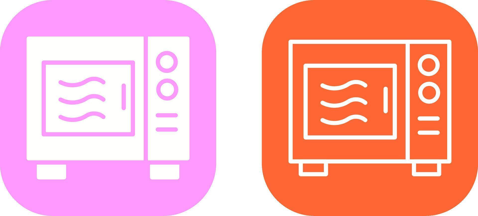 Microwave Vector Icon